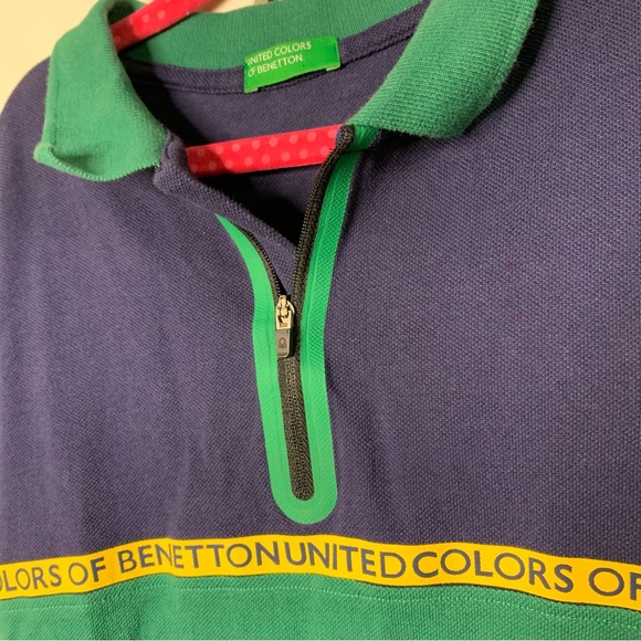 Kids’ United Colors of Benetton Blocked Polo Shirt - Picture 4 of 12